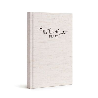 The 6-Minute Diary in EN - The 6-Minute Diary - gratitude, diary, mindfulness- cream white