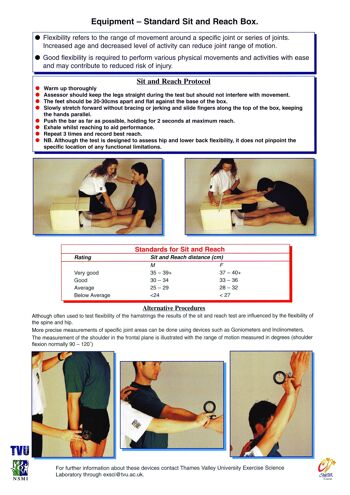 Affiche d'évaluation de la flexibilité corporelle 1