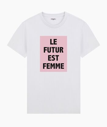 T-shirt unisexe Le futur est femme 1