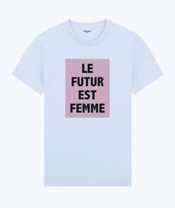 T-shirt unisexe Le futur est femme 2