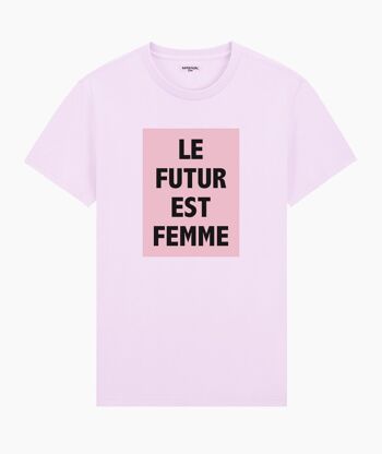 T-shirt unisexe Le futur est femme 3