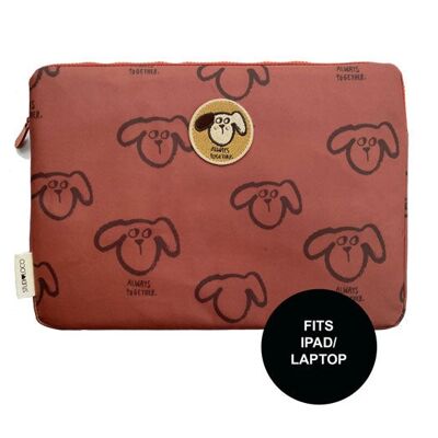 Ipad sleeve hond/baksteen