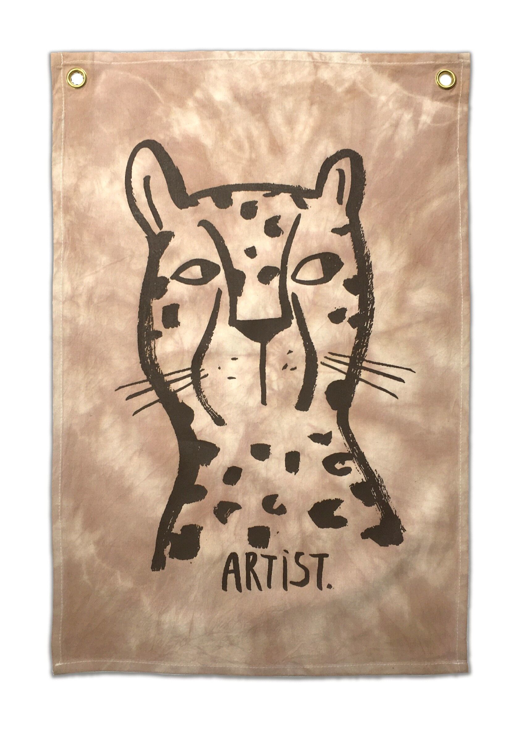 Appendiabiti in cotone tinto a mano