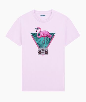 Flamant rose T-shirt unisexe 3