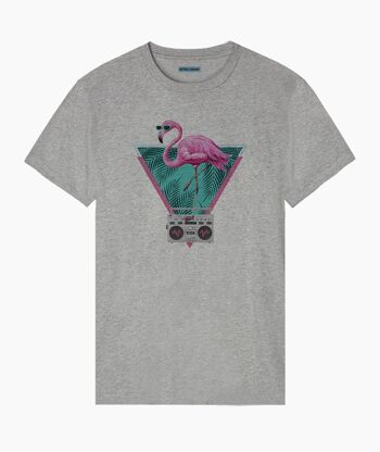Flamant rose T-shirt unisexe 2