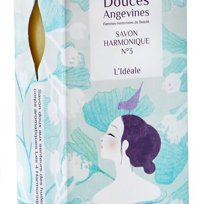 Harmonic soap n°3 L'IDEALE, cold saponified body soap