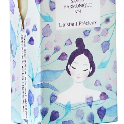 Harmonic soap n°4 L'INSTANT PRECIEUX, cold saponified body soap