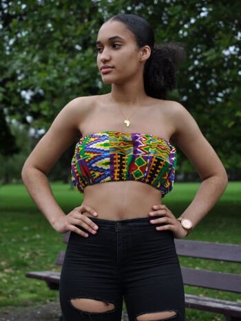 Chemise Africaine Brodée Melange Slim Fit - Fabriquée sur mesure en 14 jours 2