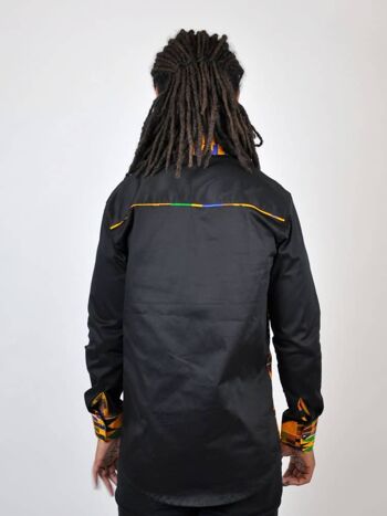 Abeba Ladies African Print Bomber Jacket - Prêt à expédier PRÊT À EXPÉDIER 4