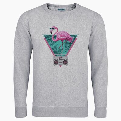 Sweat unisexe flamant rose