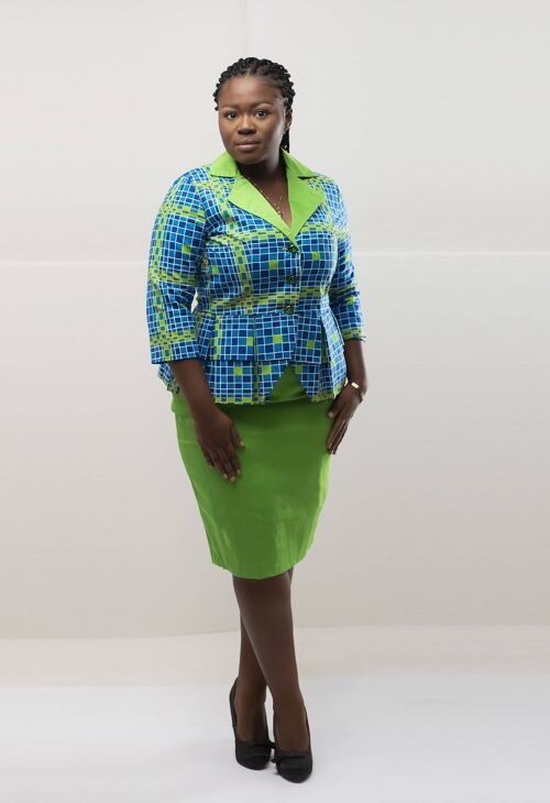 Afia African Two-Piece Skirt Set - Ready to ship