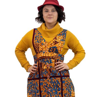 Top de tubo Bandeau con estampado africano Kente - Listo para enviar Hecho a medida en 14 días