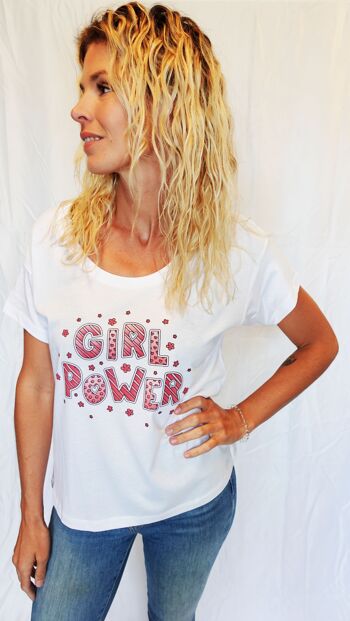 T-SHIRT BIO Girl Power 2