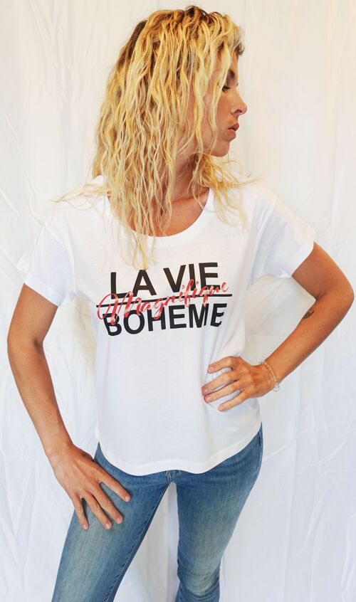 T-SHIRT BIO La vie boheme