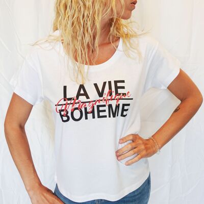 CAMISETA ORGÁNICA La vie boheme