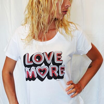 CAMISETA ORGÁNICA Love More1