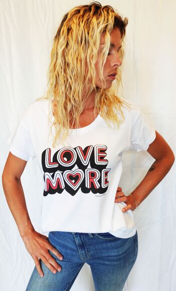 T-SHIRT BIO Love More1 2