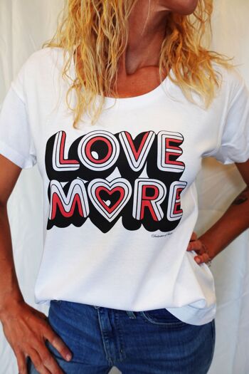 T-SHIRT BIO Love More1 3