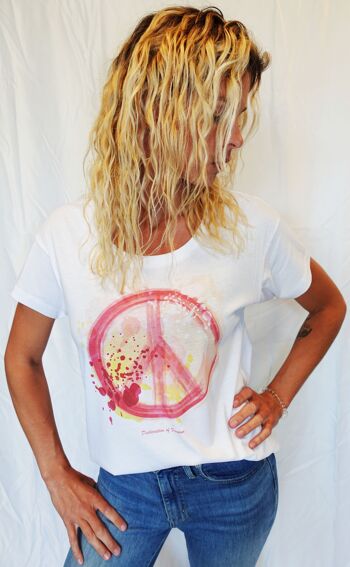 T-SHIRT BIO Peace 1