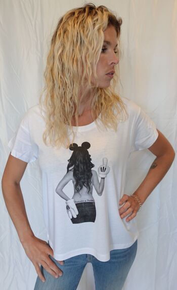 T-SHIRT BIO Minnie F*** 1