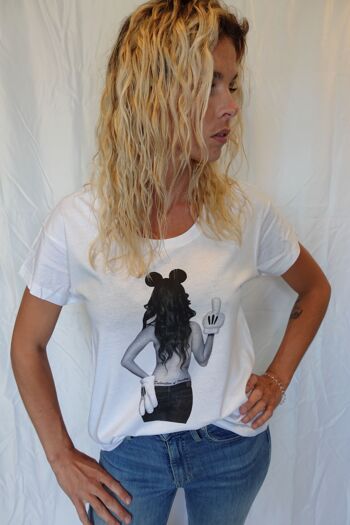 T-SHIRT BIO Minnie F*** 3