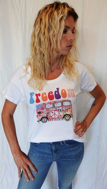 T-SHIRT BIO Freedom Van's 2