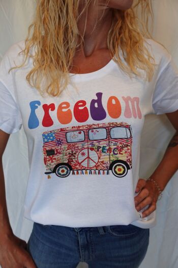 T-SHIRT BIO Freedom Van's 3