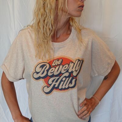 CAMISETA ORGÁNICA DE MANGA VOLADA Beverly Hills