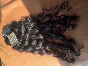 Cheveux bruts ondulés 10" 2