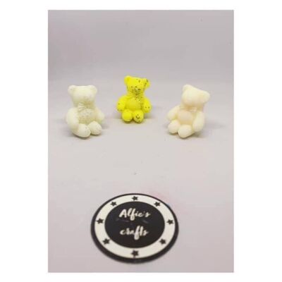 12 teddy bear wax melts private / white label