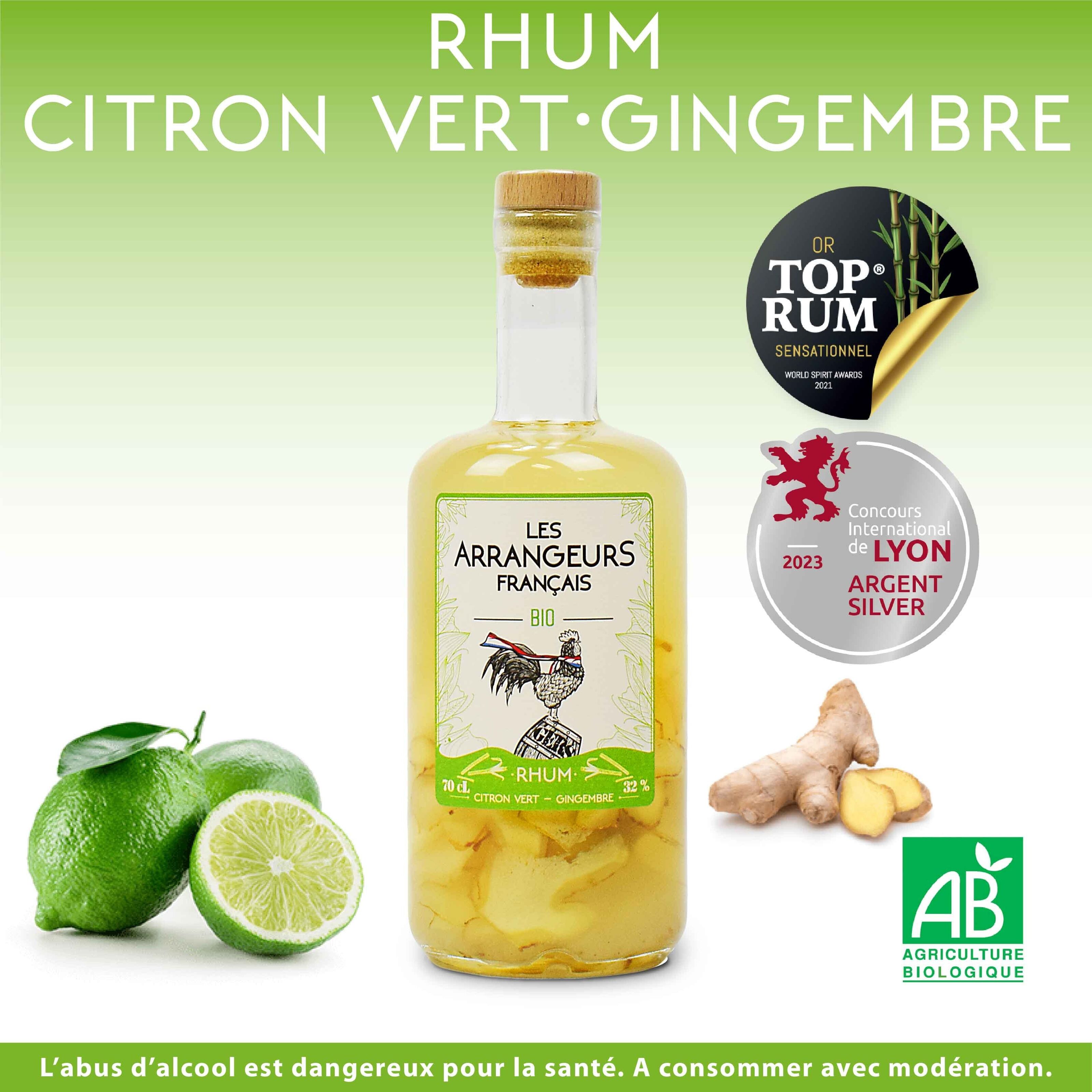 Chaleur des Îles - Gingembre/Citron vert — C'Rhum