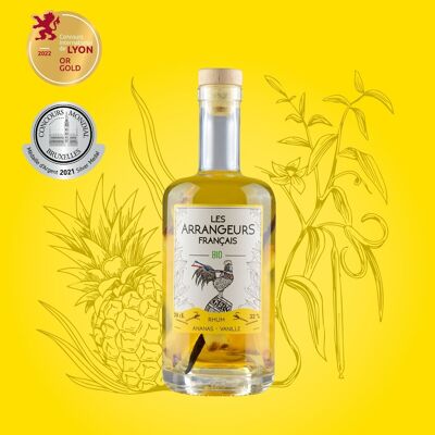 Angerichteter Rum BIO Ananas - Vanille