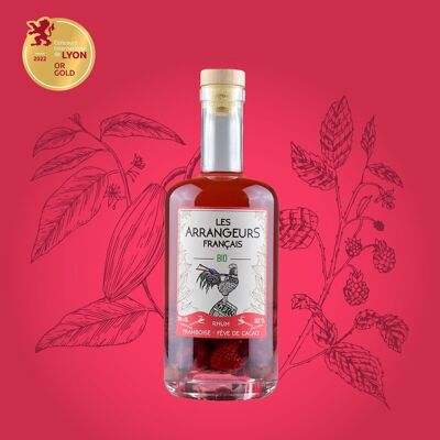 Rhum Arrangé BIO Framboise - Fèves de cacao