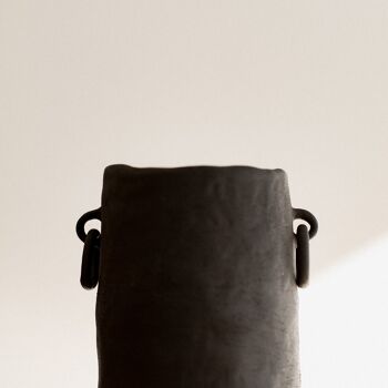 Vase noir 2 Rings noir 3
