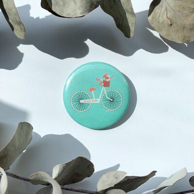 Badge Vélo Vert