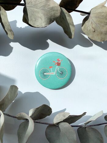 Badge Vélo Vert