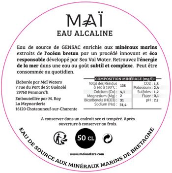 Eau Maï Alcaline 50 CL 2