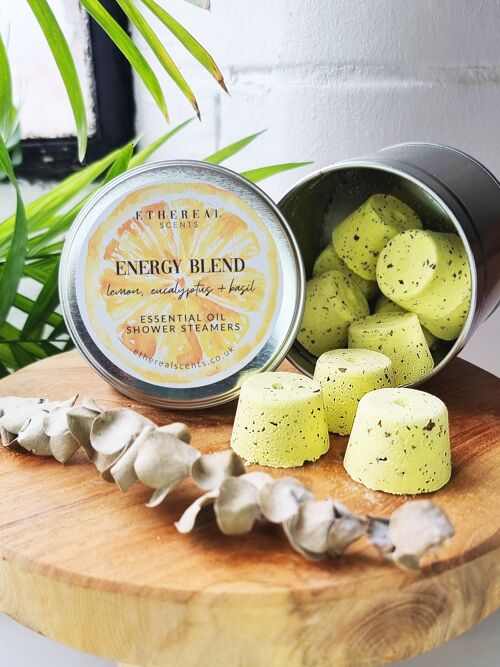 Energy Blend Lemon, Eucalyptus & Basil Shower Steamers