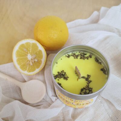 Energy Blend Lemon, Eucalyptus & Basil Soy Wax Candle