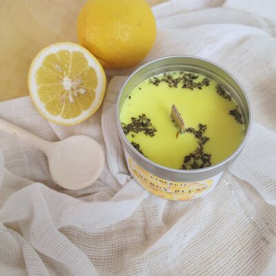 Energy Blend Lemon, Eucalyptus & Basil Soy Wax Candle