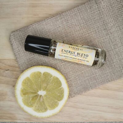 Lemon, Eucalyptus & Basil Energy Blend Essential Oil Roller