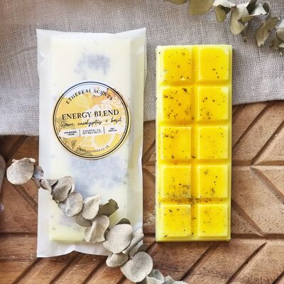 Lemon, Eucalyptus & Basil Energy Blend Soy Wax Melts