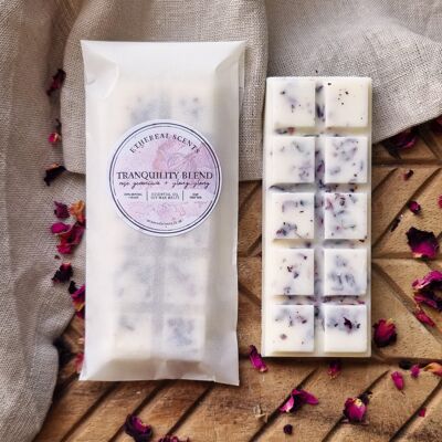 Rose Geranium & Ylang Ylang Tranquility Blend Soy Wax Melts