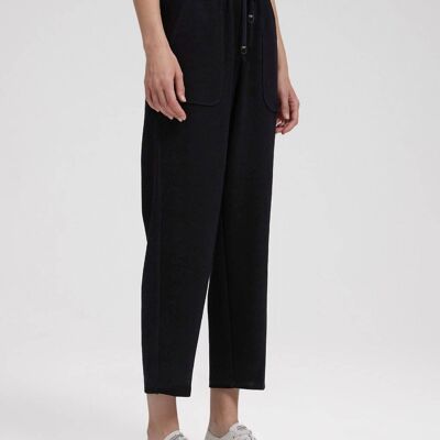 Techno Tapered Trousers - Black - XL