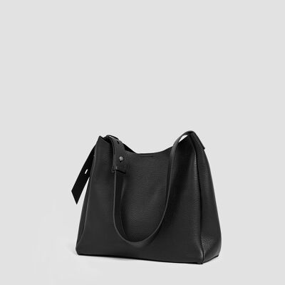 Palatial Hobo Bag - Black