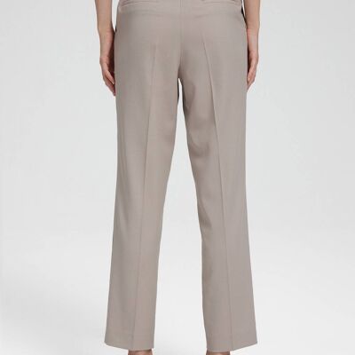 Tapered-tailored Wool-blend Trousers - Khaki - XL