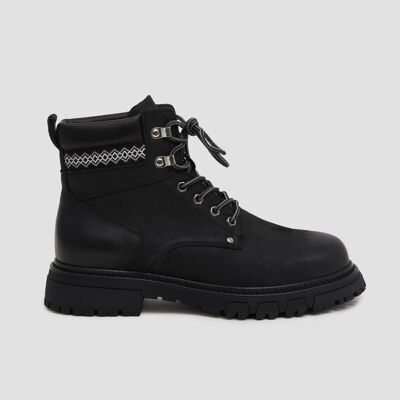 Waterproof Ankle Boots - Black - 6