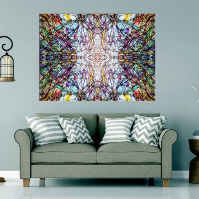 NATURE ATTACK - 48in/122cmWide x 36in/91.5cmTall