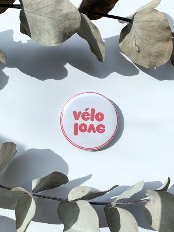 Badge Vélo Love