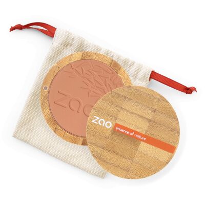 ZAO, Økologisk Compact Blush 324 Brick Red, 9 g